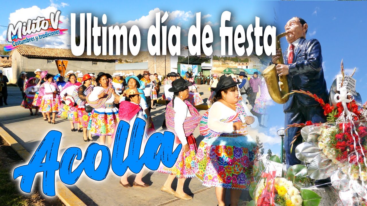 FIN DE FIESTA 2024 CON SANTIAGO EN ACOLLA - JAUJA ( Inst. Tunantera PAKARINA ACOLLA)