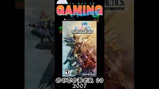 This Day in Gaming History | ⚔️Final Fantasy Tactics: The War of the Lions - A Tactical Masterpiece🎮