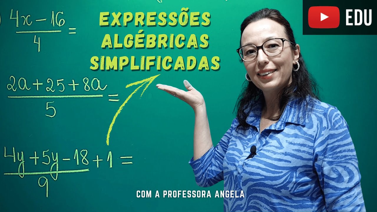 Professora Angela Matemática - ✴ Simplificar uma fração significa