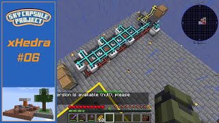 Sky Capsule Project E06 - ProjectE mega crafting session Flight, Armor, Sword and Beheading screenshot 5