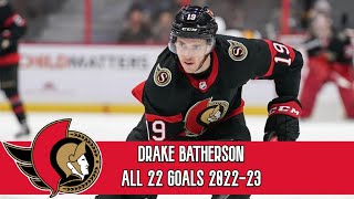 Drake Batherson (#19) ALL 22 GOALS 2023