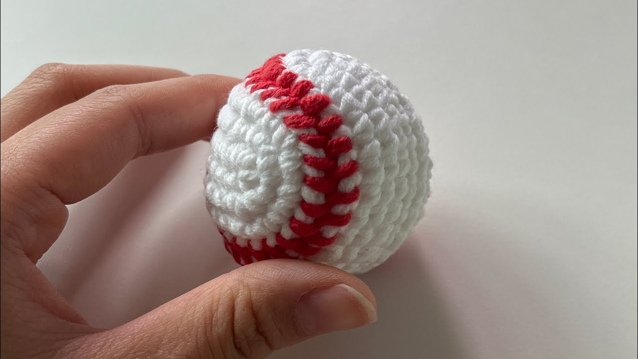 야구공 뜨기⚾️| crochet baseball [한글자막&Eng]