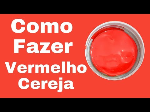 Vídeo: Como Fazer Tintura De Cereja