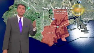 KCAL9 Shameless Weekend Weather Plug - Waves N' Wheels