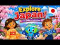 Mila & Leo Explore Japan 🇯🇵 | Educational Culture Adventure for Kids