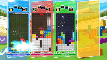 [Tetris AI vs Human] Cold Clear vs kazu & ふれあ (flare) #4