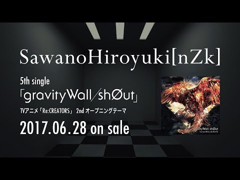 Cdjapan Sawanohiroyuki Nzk To Release 5th Single Gravitywall Sh0ut