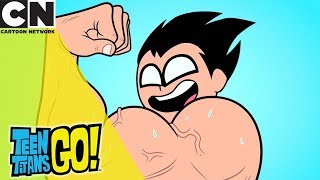 Teen Titans Go! | Teen Titans Bicep Show | Cartoon Network UK 