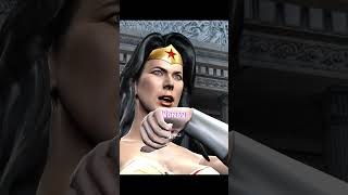 Wonder Woman Meets Shang Tsung #shorts #mortalkombatvsdcuniverse