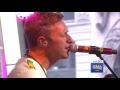 coldplay up up performs on gma abc news 2016