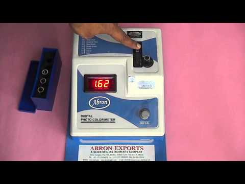 How To Use Abron Digital Photo Colorimeter 8 Filters Manual Change Demo Tutorial Trainer Setup