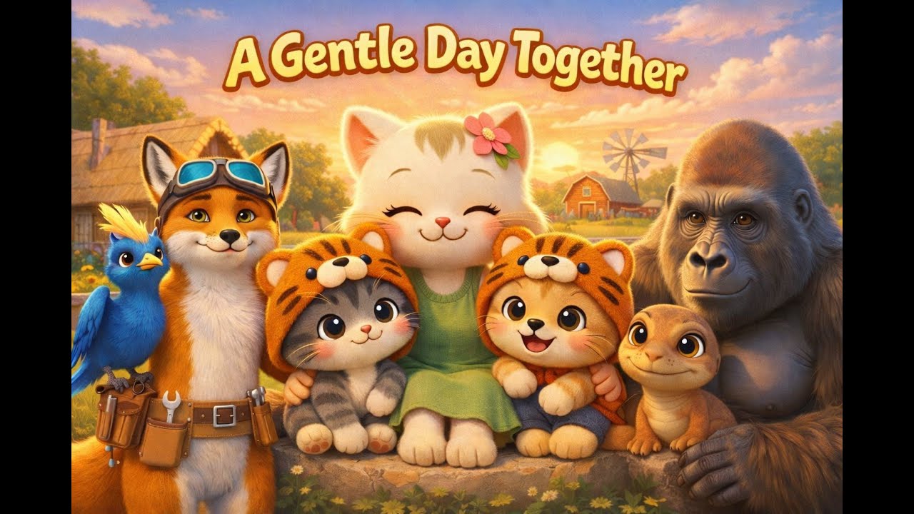 Уютный день Фенни | Семейное приключение с ТунгТунгом и его друзьями