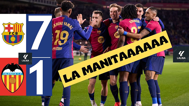 Résumé FC Barcelone / Valence - Liga 2024-25 (J21) - Yamal, Raphinha, Lewandowski, Dejong💥💯