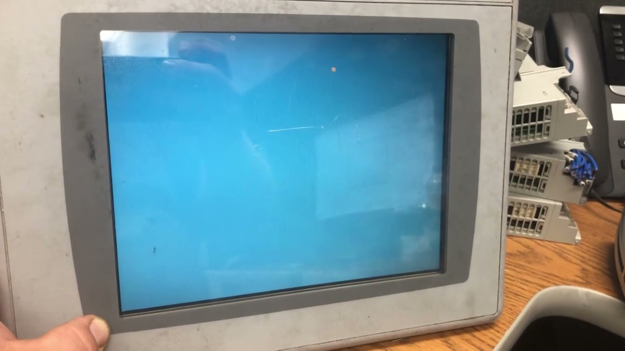 Panelview Counterfeit Recover corrupted firmware PanelView Plus 2711PC - CF card! - YouTube