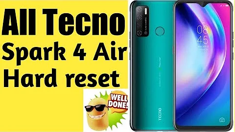 TECNO SPARK 4 Air Hard Reset