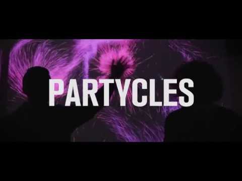Partycles - An Interactive Installation // Microsoft Kinect