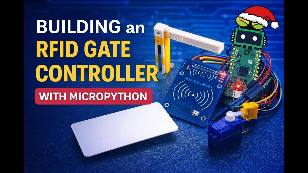🔐 **Episode 15-1: Building an RFID Gate Controller with Raspberry Pi ...