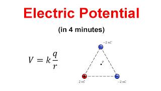 Electric Potential explained in 4 minutes