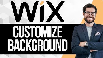 How to Change Wix Background Image, Color & Video