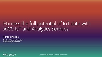 Harnessing the Full Potential of IoT Data with AWS - Level 300 (United States)