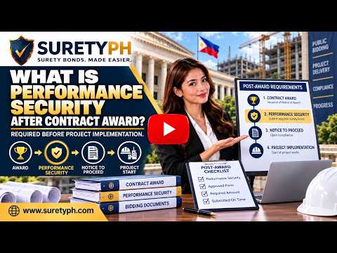 Video thumbnail: What Is Performance Security After Contract Award?