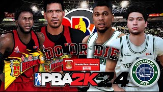 SAN MIGUEL BEERMEN vs TERRAFIRMA DYIP | DO OR DIE MATCH UP | PBA 2K24 PC GAMEPLAY