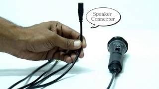 Connecting the MeraGana Wonder Mixer Microphone to a mobile or cell phone for Karaoke or Singalong