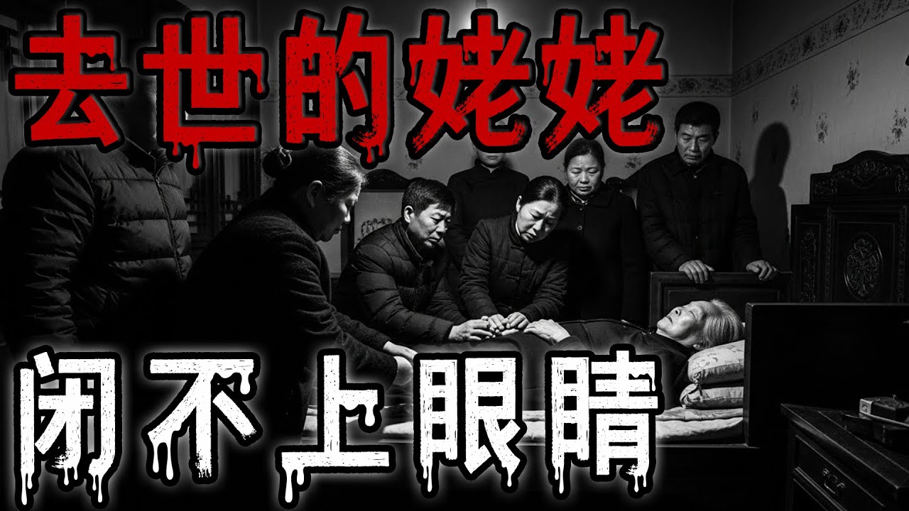 去世的姥姥闭不上眼睛|学校宿舍的红衣上吊女|去世的邻居敲我家玻璃|这事真有点吓人了|鬼故事