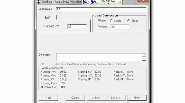 Generator Sizing Commercial Project Cummins Software 11 19 13