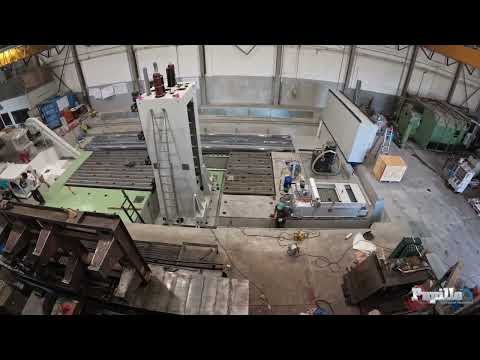 TIMELAPSE Installazione Alesatrice Pama Speedram Hp 1000