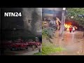 Registran explosión en gasolinera de Porto Alegre, ciudad brasileña afectada por las inundaciones