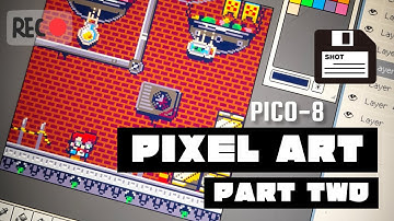 Pico 8 Game Dev - Pixel Art