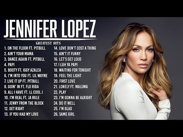 JenniferLopez - Greatest Hits 2022 | TOP 100 Songs of the Weeks 2022 - Best Playlist Full Album class=
