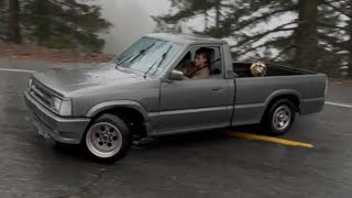 DRIFTING My SWAPPED Mazda Truck