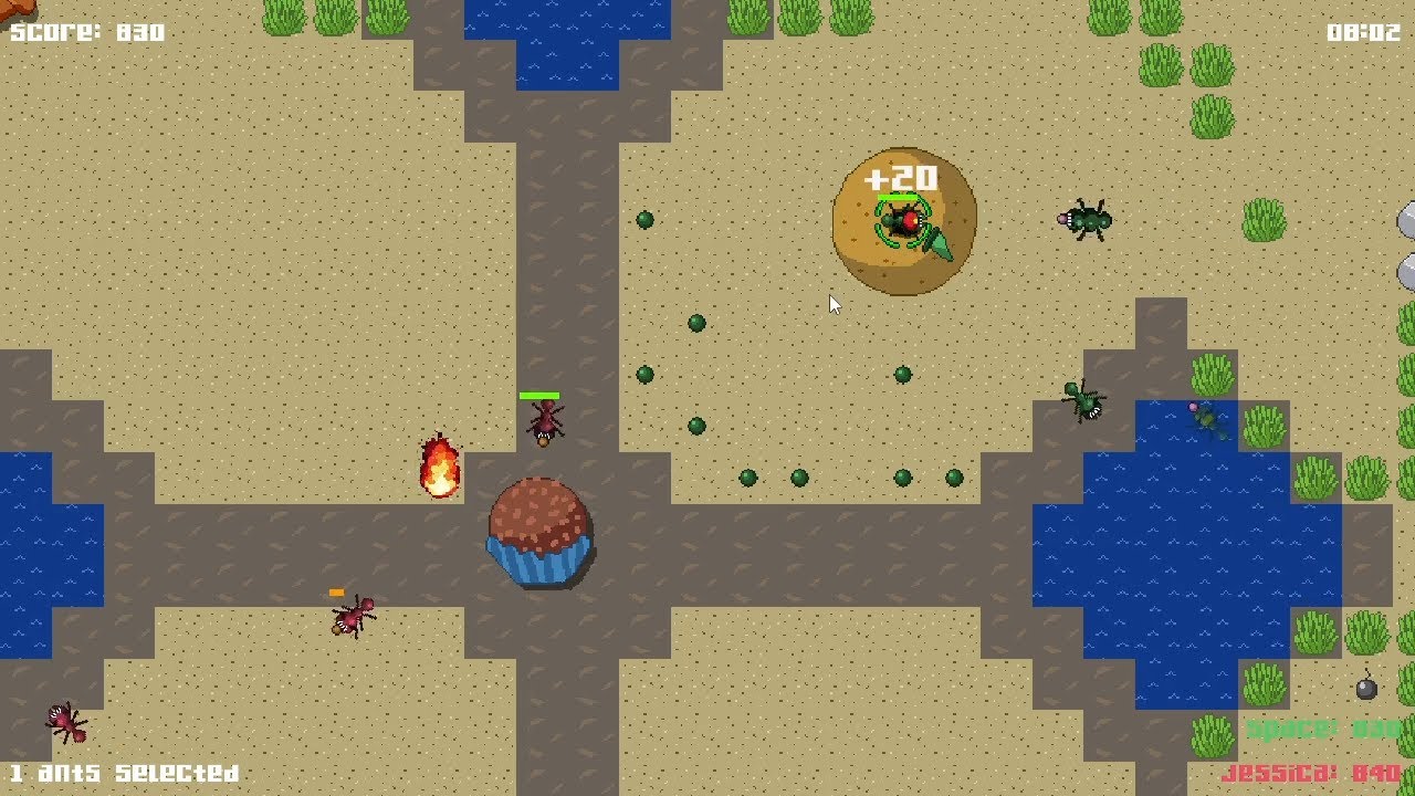 Ants Rts Game Ants RTS game 1v1 multiplayer gameplay - YouTube