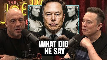 Elon Musk Says We Could Have High Universal Income When AI Takes Over | Joe Rogan & Elon Musk