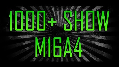 Call of Duty: MW3 - 1000+ Show | Ep.2 - M16A4 Assault Rifle (18-1) Search and Destroy Gameplay