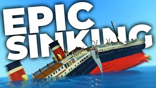 EPIC SINKING! | Stormworks: Build and Rescue