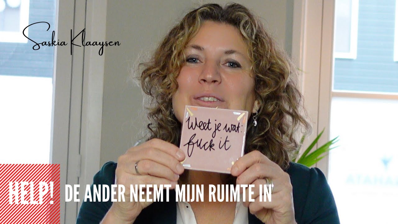 Help! De ander neemt mijn ruimte in!