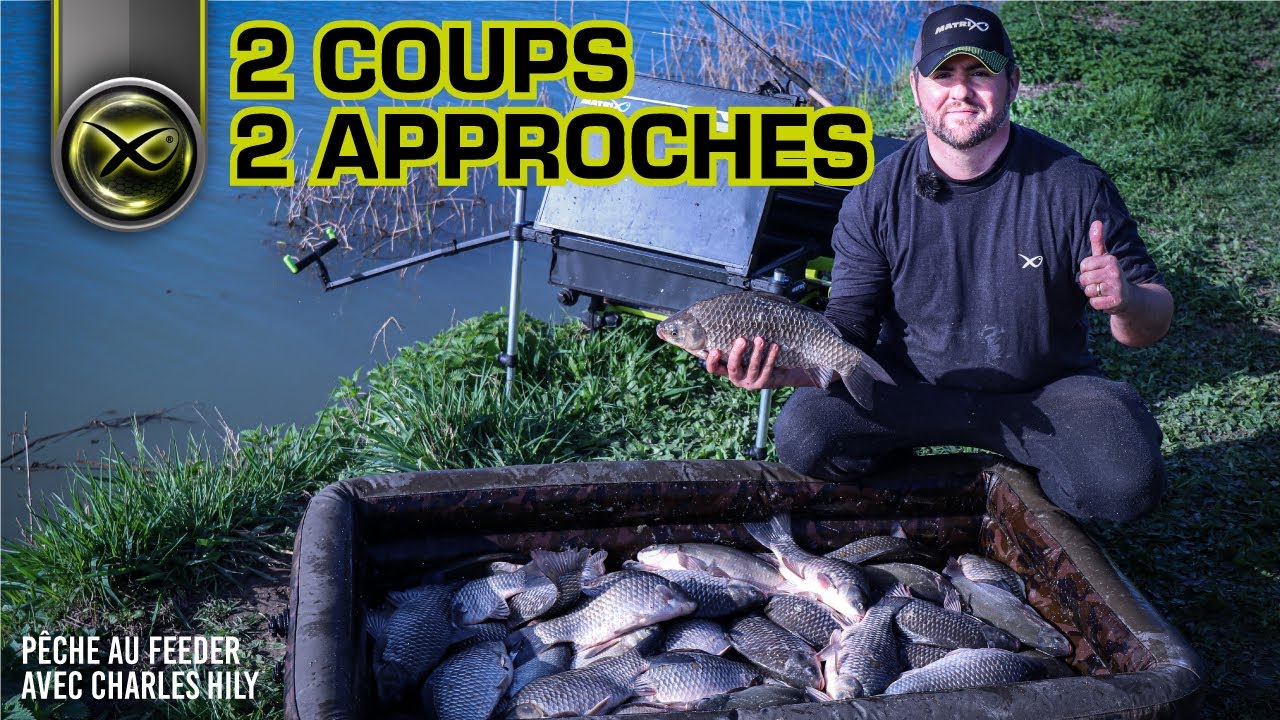 Une Bourriche de l'espace - Pêche au feeder en rivière - Matrix fishing TV France - Charles Hily