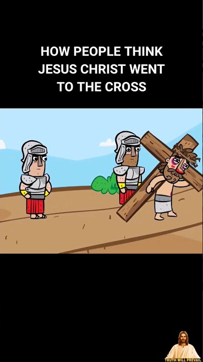 Jesus Christ goes to the Cross #shorts #jesus #christianity