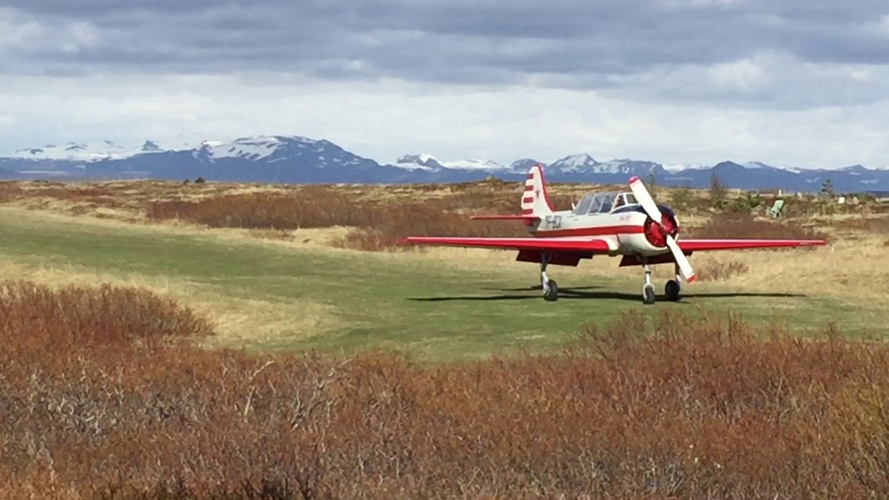 Yak 52 Shortfield Landing