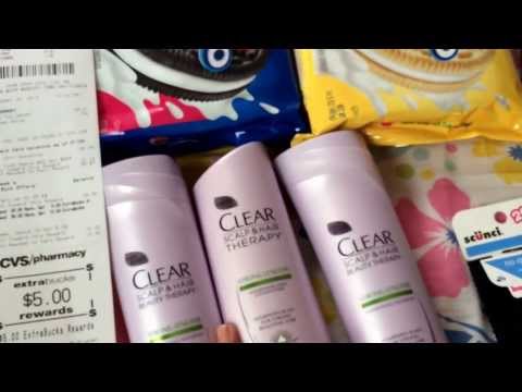 2/16/2014 CVS coupon haul ! Cheap shampoo