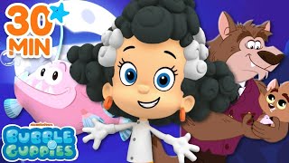 Meet Halloween MONSTERS w/ Bubble Guppies!  60 Minutes | Bubble Guppies
