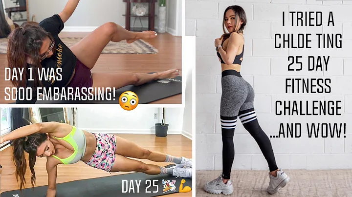 I did Chloe Ting's HOURGLASS Challenge for 25 days...