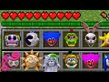 Minecraft but HOW TO PLAY ALL ANIMATRONICS vs ALL POPPY PLAYTIME 2! FNAF Security Breach Gameplay!