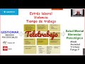 Webinar. 1 de cada 4 personas adultas tendrá un problema de salud mental