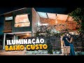 TOUR PELA CASA NOVA BARATA ESTILO INDUSTRIAL ILUMINAÇÃO TODA FAÇA VOCE MESMO