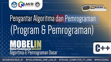 #3 Belajar Pengantar Algoritma dan pemrograman C++ (Program dan Pemrograman)