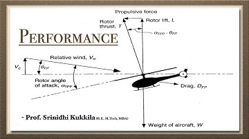 Forward Flight Performance - Helicopter Dynamics